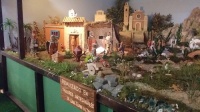 Belén del edificio Gestor del Centro San Juan de Dios. Navidad, 2017, belenes